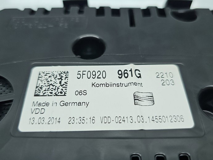Ceas bord Seat Leon (5F1) [Fabr 2012-2018] 5F0920961G