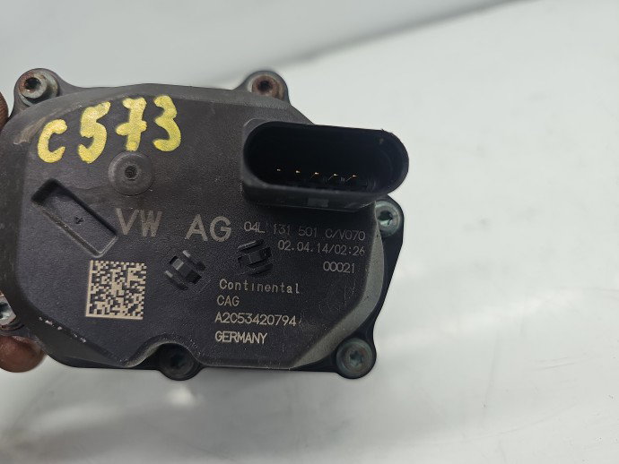 Clapeta acceleratie Volkswagen Golf 7 (5G) [Fabr 2014-prezent] 04L131501C 2.0 TDI CRBC 110KW / 150CP