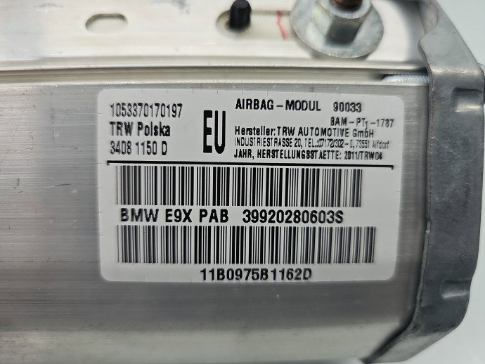 Airbag pasager Bmw 3 (E90) [Fabr 2005-2011] 3992080603