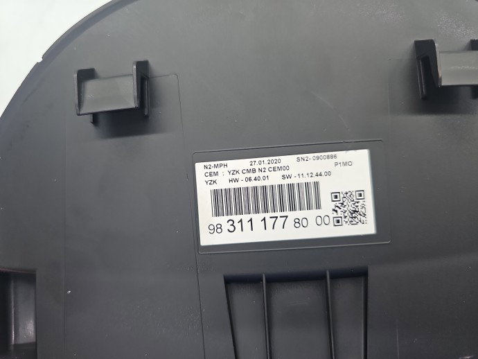 Ceas bord Opel Crossland X [Fabr 2017-2020] 9831117780