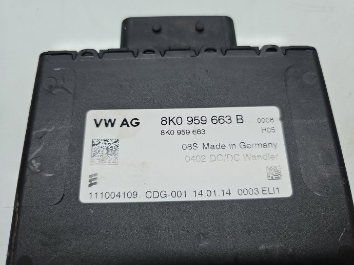 Modul confort AUDI A4 (8K2, B8) [Fabr 2008-2015] 8K0959663B