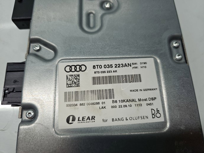 Amplificator audio AUDI A4 (8K2, B8) [Fabr 2008-2015] 8T0035223AN