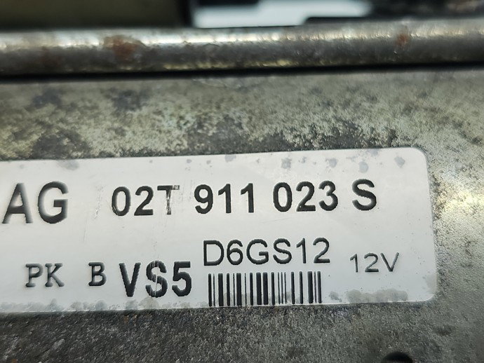 Electromotor Skoda Fabia 2 (5J, 542) [Fabr 2007-2014] 02T911023S 1.2 TSI BBM44KW / 60CP