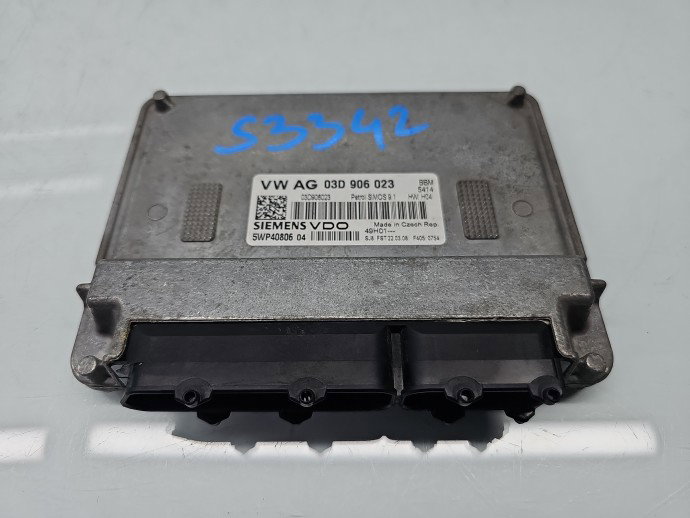 Calculator motor ECU Skoda Fabia 2 (5J, 542) [Fabr 2007-2014] 03D906023 1.2 TSI BBM 44KW / 60CP