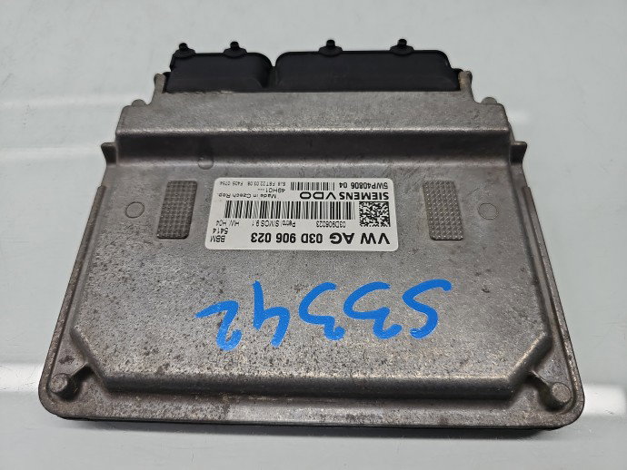 Calculator motor ECU Skoda Fabia 2 (5J, 542) [Fabr 2007-2014] 03D906023 1.2 TSI BBM 44KW / 60CP