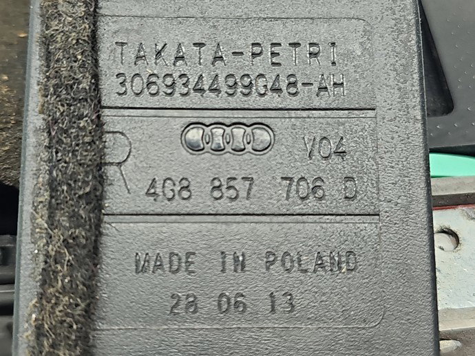 Centura dreapta fata AUDI A6 (4G2, C7) [Fabr 2012-2017] 4G8857706D