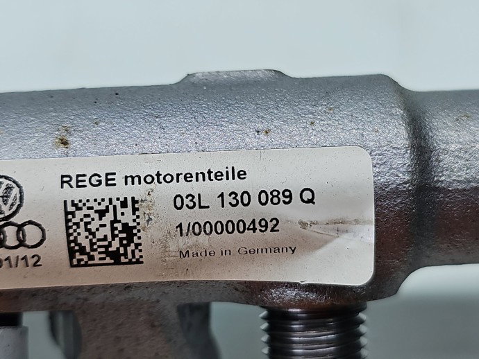 Rampa injectoare AUDI A5 (8T3) [Fabr 2007-2015] 03L130089Q 2.0 TDI CGLC 130KW / 177CP