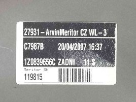 Macara geam dreapta spate 1Z0839656C Skoda Octavia 2 (1Z3) [Fabr 2004-2013] 1.9 BXE
