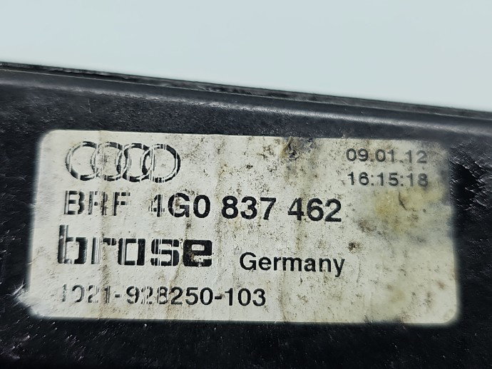 Macara electrica geam dreapta fata AUDI A6 (4G2, C7) [Fabr 2012-2017] Sedan S-line, Quattro 4G0837462