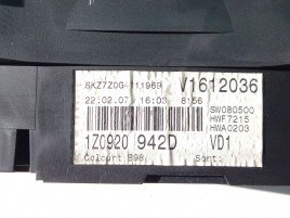 Ceas bord 1Z0920942D Skoda Octavia 2 (1Z3) [Fabr 2004-2013] 1.9 BXE