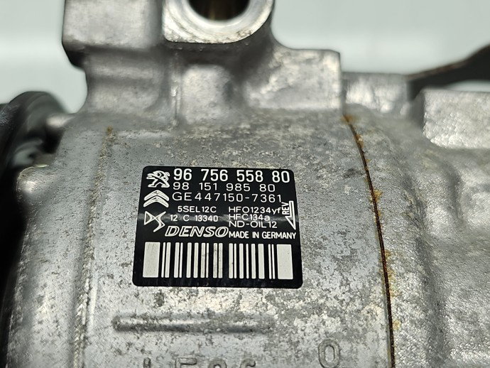 Compresor clima Opel Crossland X [Fabr 2017-2020] 9675655880 1.2 Benz B12XHL 96KW / 130CP