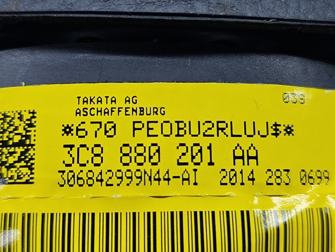 Airbag volan Volkswagen Passat CC (358) [Fabr 2012-2016] 3C8880201AA
