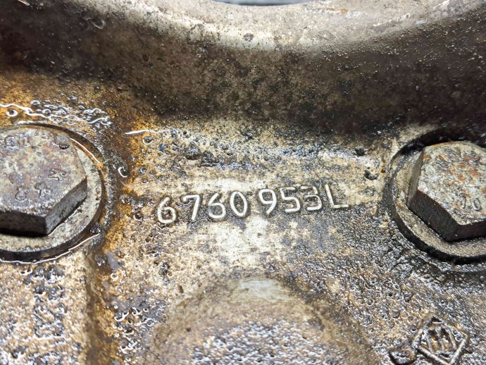 Fuzeta fata stanga Bmw 5 (E60) [Fabr 2004-2010] 6760953L 2.2 M54 125KW  / 170CP 2.2 M54 125KW  / 170CP