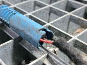 Fuzeta fata stanga Bmw 5 (E60) [Fabr 2004-2010] 6760953L 2.2 M54 125KW  / 170CP 2.2 M54 125KW  / 170CP