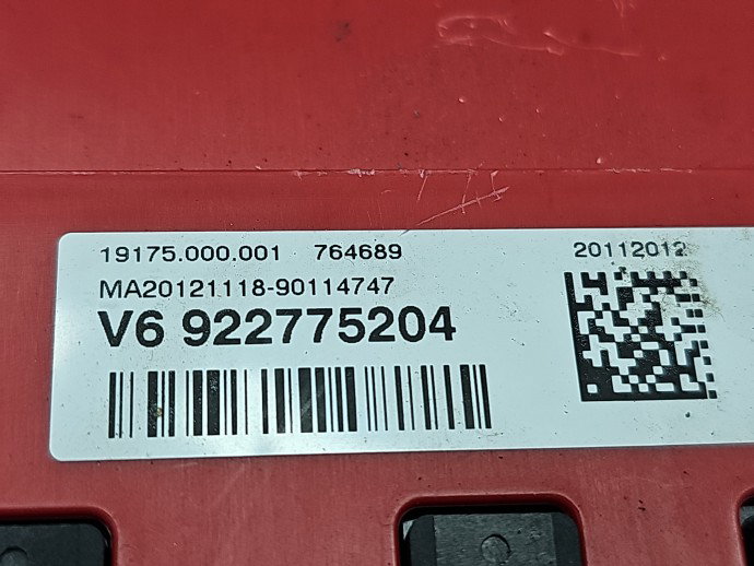 Borna baterie (+) cu capsa Bmw 3 (F30) [Fabr 2012-2017] 922775204