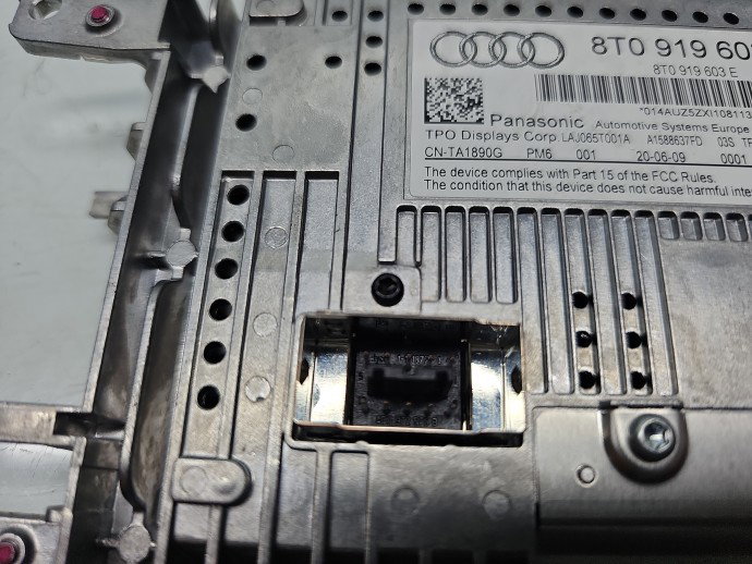 Display bord AUDI A4 (8K2, B8) [Fabr 2008-2015] 8T0919603E