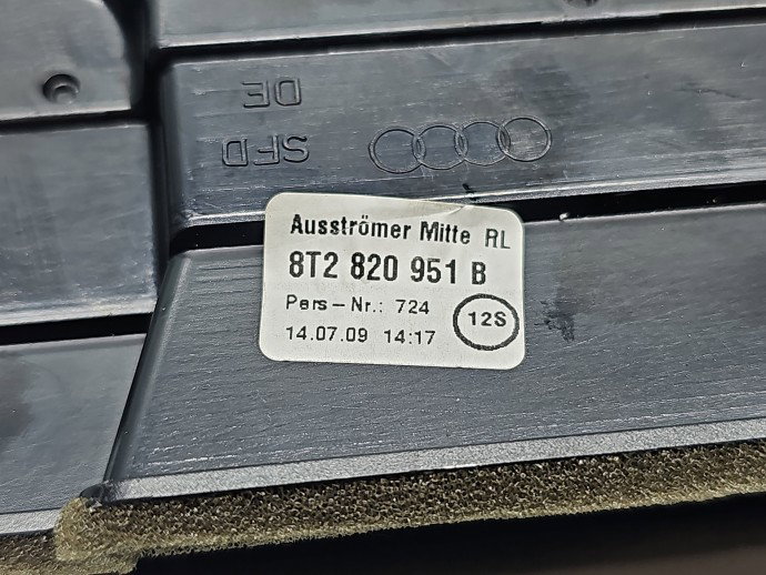 Grila aerisire centrala AUDI A4 (8K2, B8) [Fabr 2008-2015] 8T2820951B