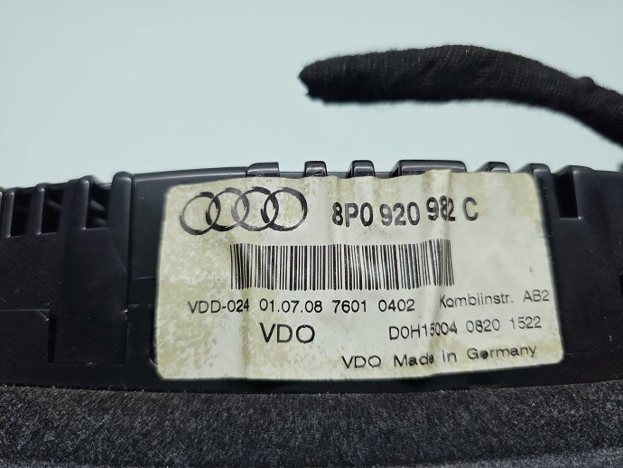 Ceas bord AUDI A3 (8P1) [Fabr 2003-2012] 8P0920982C