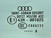 Geam usa stanga fata Audi A3 Sportback (8PA) [Fabr 2004-2013] OEM
