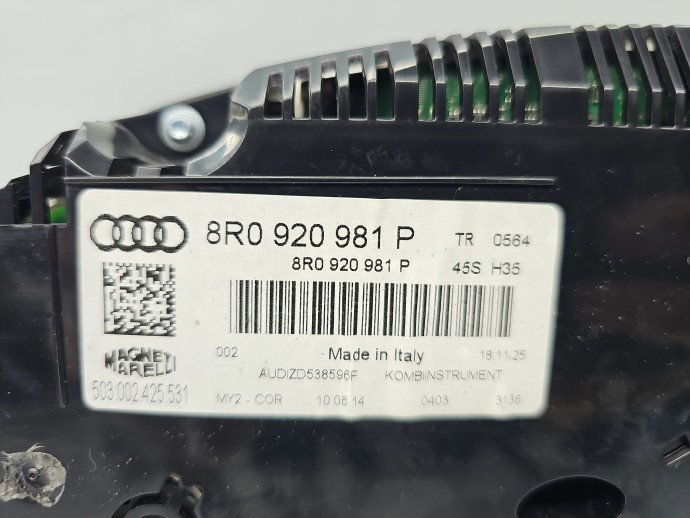 Ceas bord AUDI Q5 (8RB) [Fabr 2008-2016] 8R0920981P