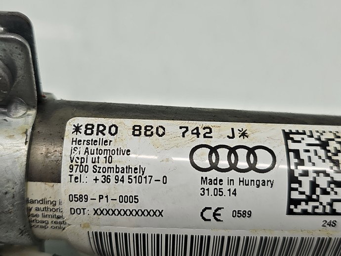Airbag cortina dreapta AUDI Q5 (8RB) [Fabr 2008-2016] 8R0880742J