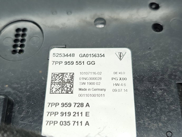 Plafoniera fata PORSCHE Macan [Fabr 2014-2017] SUV 7PP959551GG
