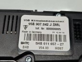 Panou comanda clima PORSCHE Macan [Fabr 2014-2017] 95B907040J