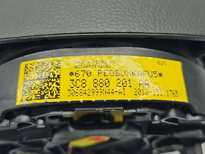 Airbag volan Volkswagen Golf 6 (5K1) [Fabr 2009-2013] 3C8880201AA