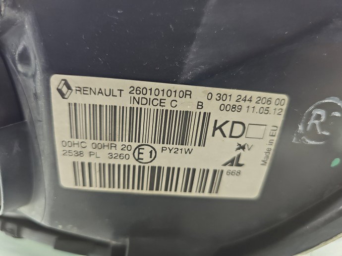 Far dreapta Renault Megane 3 [Fabr 2008-2015] Break  260101010R