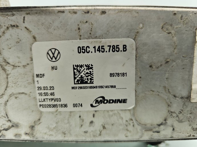 Radiator intercooler AUDI Q2 (GAB) [ Fabr 2016-prezent] 05C145785B 1.0 TSI DLAC 70KW / 95CP