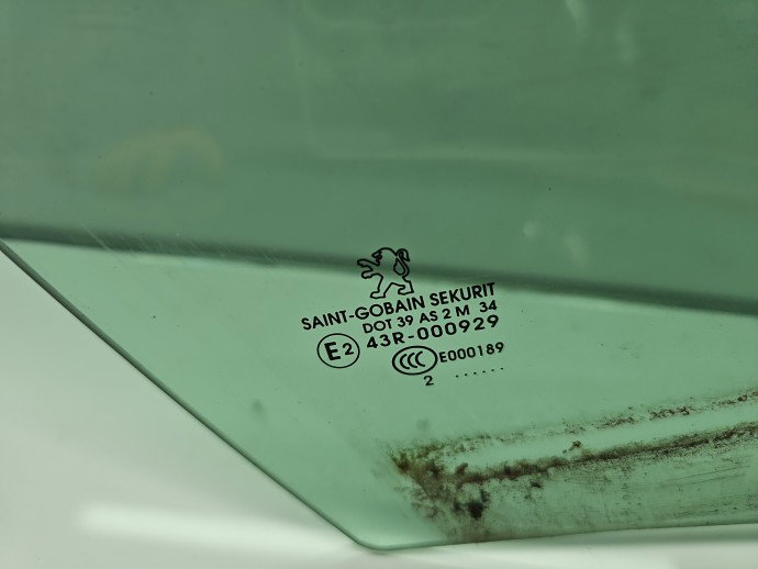 Geam usa dreapta fata PEUGEOT 508 [Fabr 2010-2018] Berlina OEM