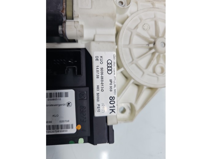 Motoras geam dreapta fata AUDI A3 (8P1) [Fabr 2003-2012] Sportback S-line, Quattro 8P0959801K