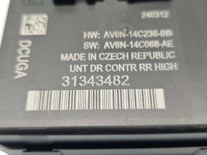 Modul confort Volvo S60 II [Fabr 2010-2018] 31343482