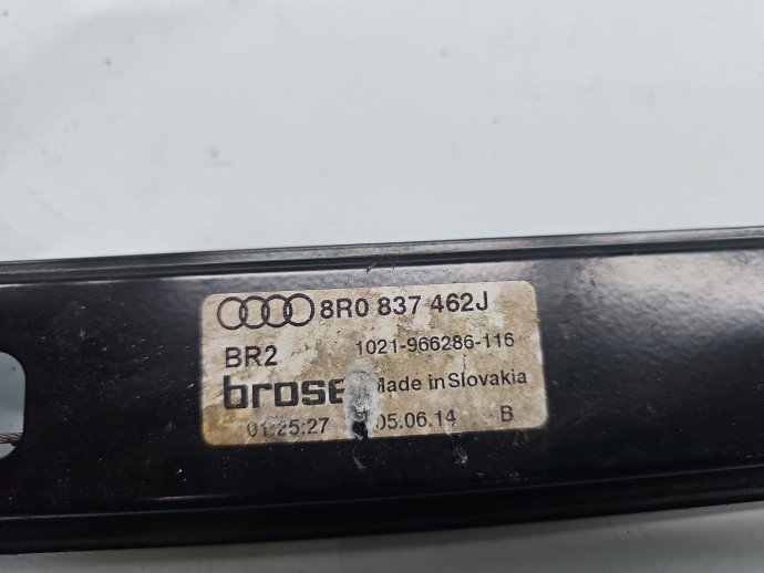 Macara electrica geam dreapta fata AUDI Q5 (8RB) [Fabr 2008-2016] SUV S-line, Quattro 8R0837462J