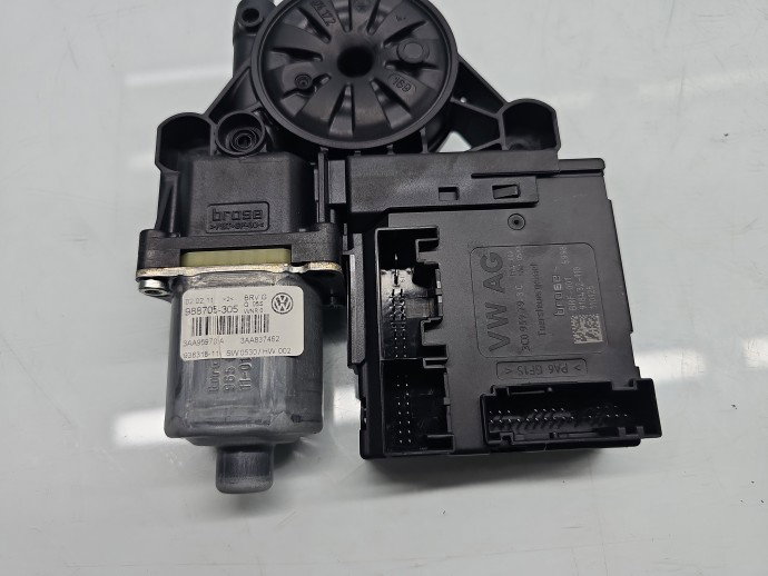 Motoras geam dreapta fata Volkswagen Passat B7 (362) [Fabr 2010-2014] Sedan 3AA959701A