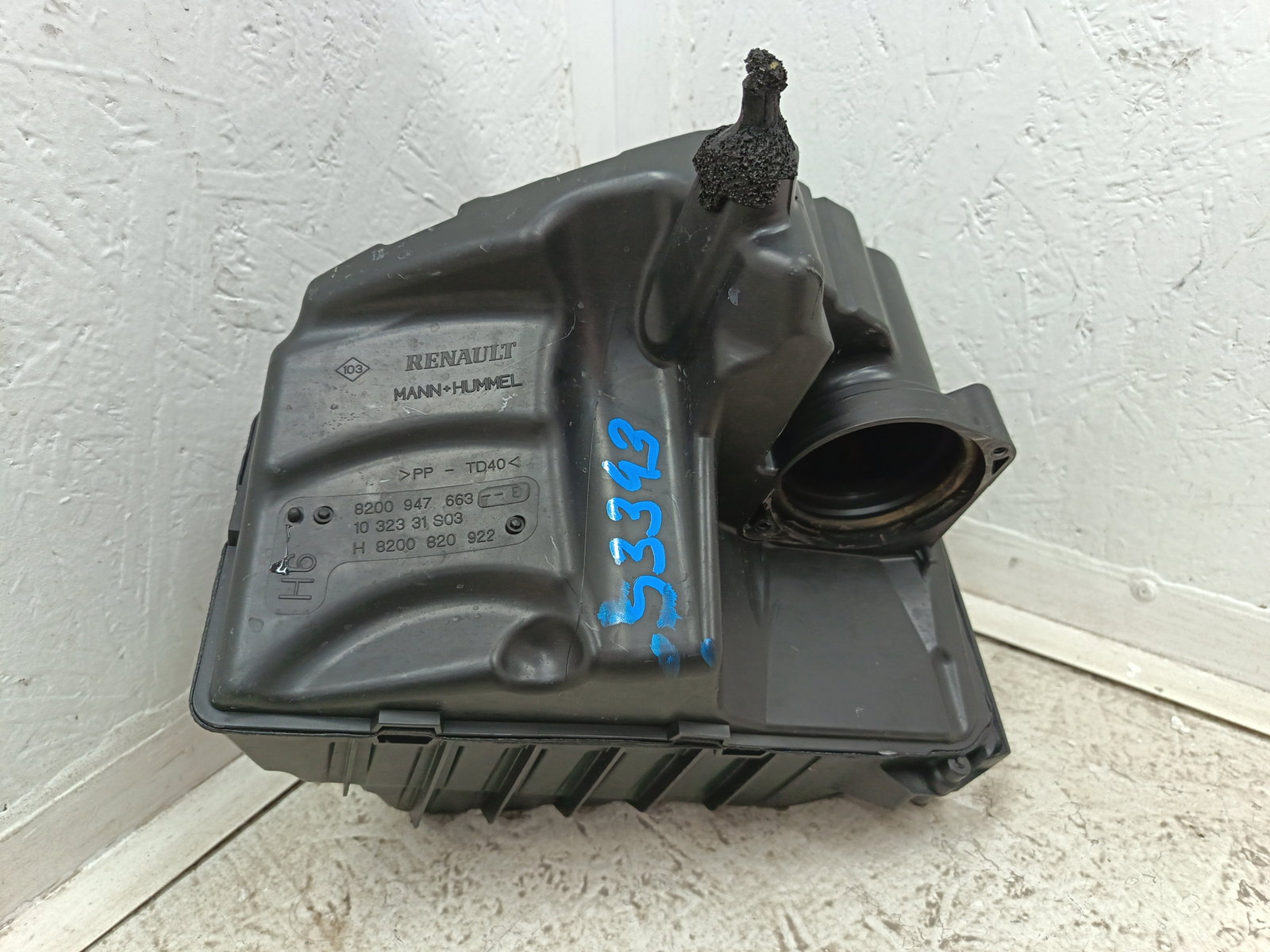 Carcasa filtru aer Renault Megane 3 [Fabr 2008-2015] 8200 947 663 1.5 DCI K9K 81KW / 110CP