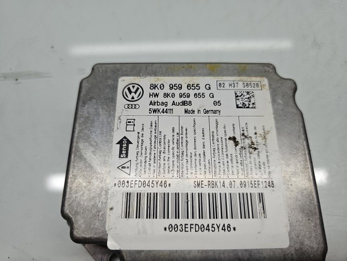 Calculator airbag AUDI A4 (8K2, B8) [Fabr 2008-2015] 8K0959655G 2.0 TDI CAGA 105KW / 143CP