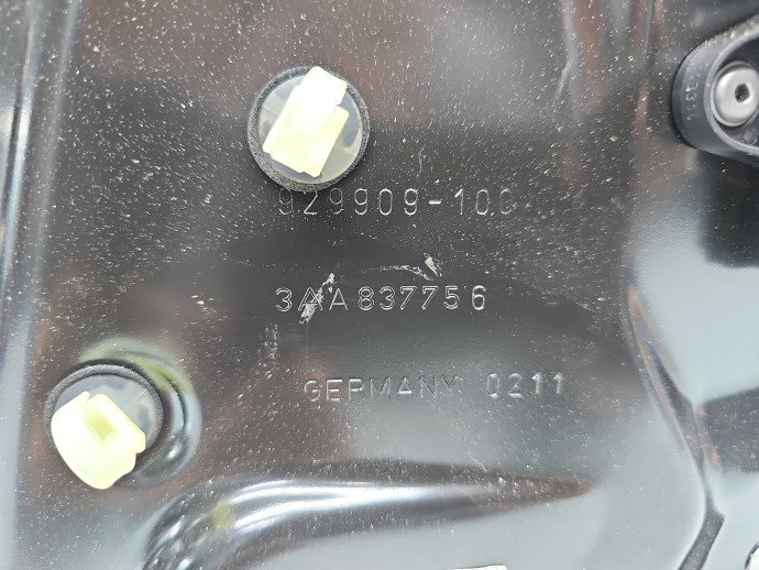 Macara electrica geam dreapta fata Volkswagen Passat B7 (362) [Fabr 2010-2014] Sedan 3AA837756