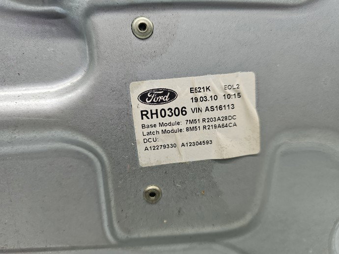Macara electrica geam dreapta fata Ford Kuga I [Fabr 2008-2012] SUV 7M51R203A28DC