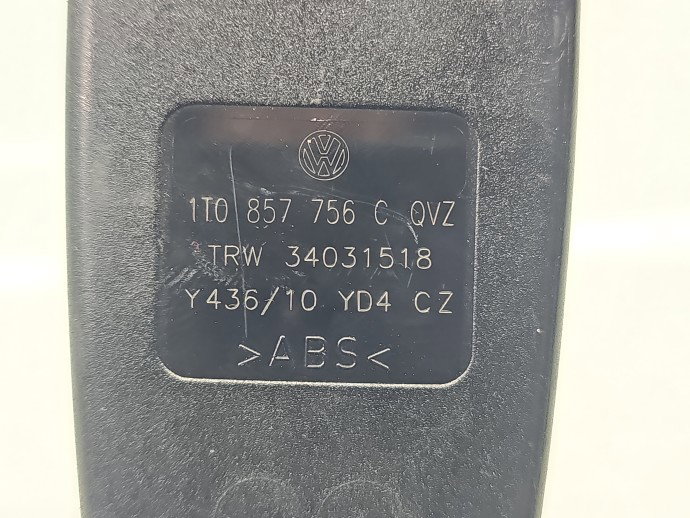 Capsa centura dreapta fata Volkswagen Touran (1T3) [Fabr 2010-2015] 1T0857756C