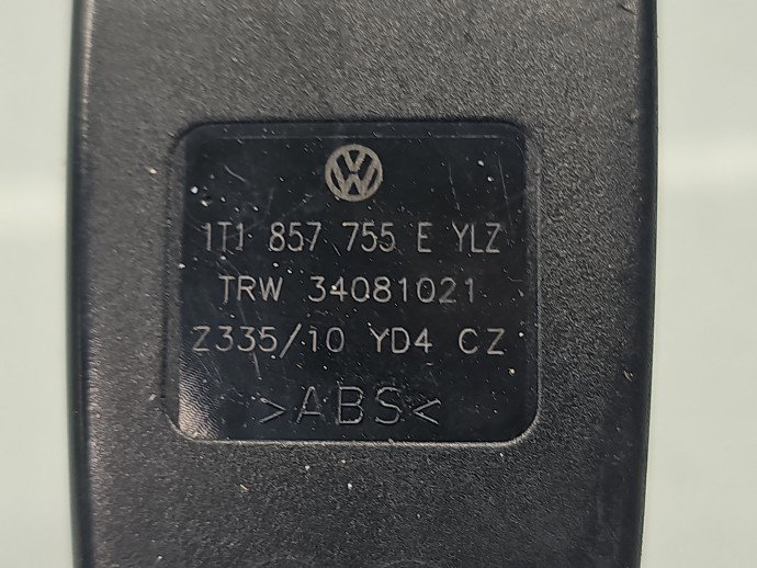 Capsa centura stanga fata Volkswagen Touran (1T3) [Fabr 2010-2015] 1T1857755E