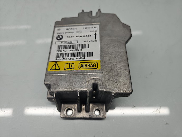 Calculator airbag Bmw 1 (E88) [Fabr 2008-2013] 9248298-01 2.0 N47D20 105KW / 143CP1P
