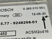 Calculator airbag Bmw 1 (E88) [Fabr 2008-2013] 9248298-01 2.0 N47D20 105KW / 143CP1P
