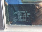 Geam usa dreapta spate Opel Meriva A [Fabr 2003-2009] OEM