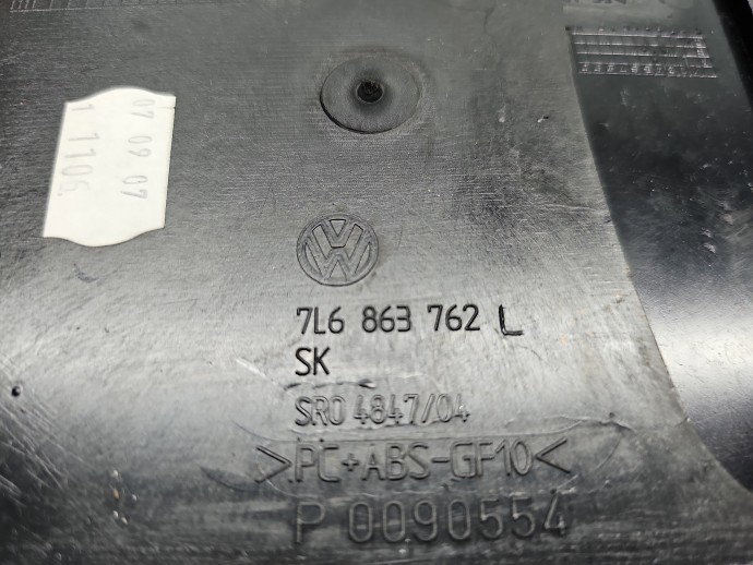 Cotiera Volkswagen Touareg (7LA, 7L6) [Fabr 2003-2010] 7L6863762L