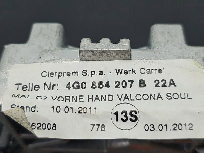 Cotiera AUDI A6 (4G2, C7) [Fabr 2012-2017] 4G0864207B