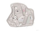 Macara geam stanga spate 1Z0839655C Skoda Octavia 2 (1Z3) [Fabr 2004-2013] 1.9 BXE