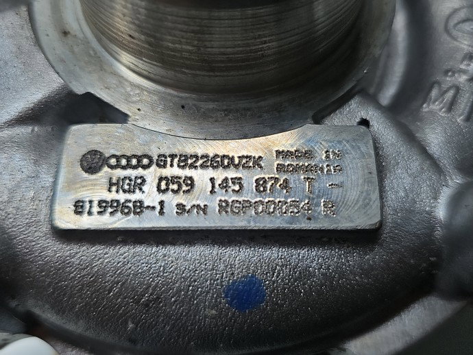 Turbina PORSCHE Macan [Fabr 2014-2017] 059145874T 3.0 TDI CTBA 190KW / 258CP