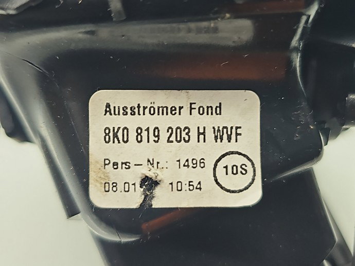 Grila aerisire spate AUDI A4 (8K2, B8) [Fabr 2008-2015] 8K0819203H