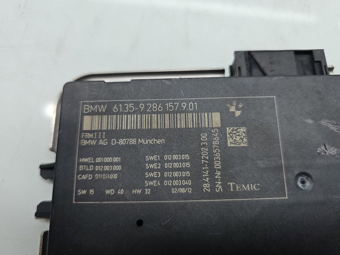 Modul confort Bmw X3 (F25) [Fabr 2010-2017] 9286157